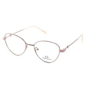 Charles Delon Women Pink Stainless Steel Frame